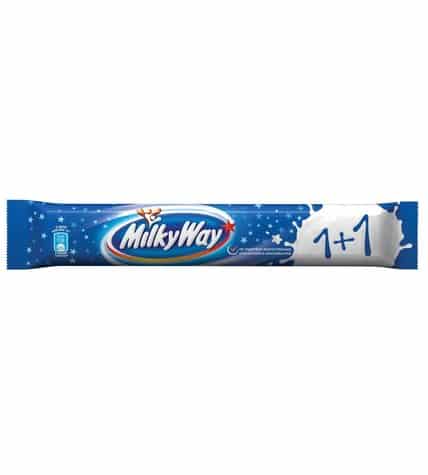 Батончик Milky Way 1+1 шоколадный