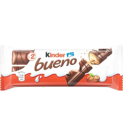 Батончик Kinder Bueno шоколадный 21.5 г (2 шт)