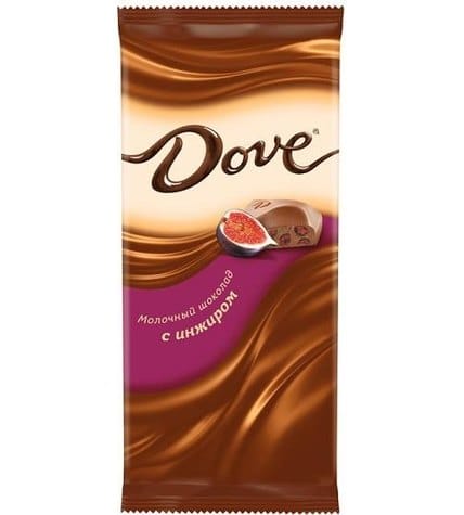 Шоколад Dove молочный с инжиром