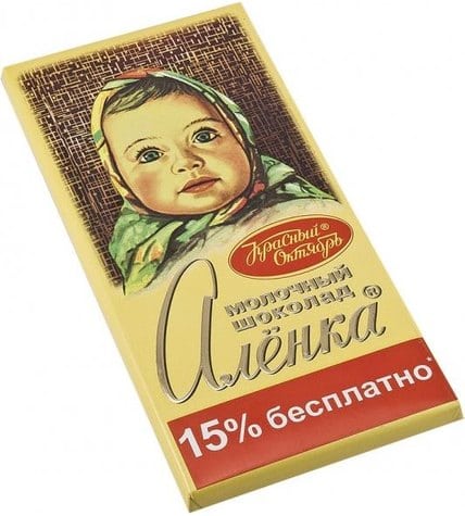 Шоколад Красный Октябрь Алёнка молочный 200 г