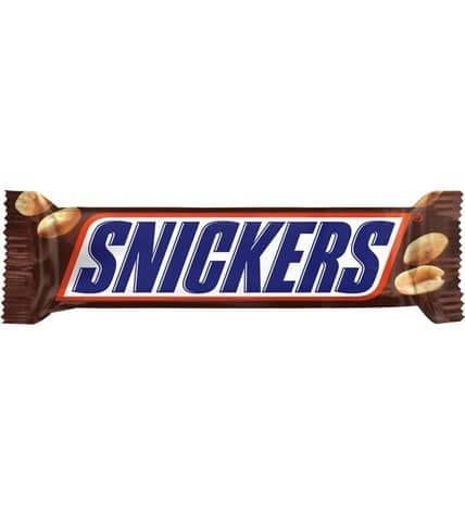 Батончик Snickers шоколадный 50 г