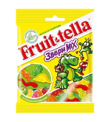 Мармелад Fruittella звери микс