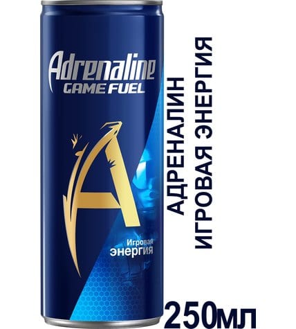 Напиток Adrenalin Game Fuel энергетический ж/б