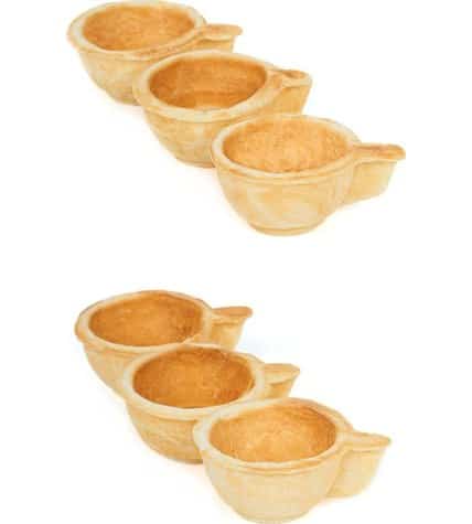 Тарталетки песочные чашечки для икры
