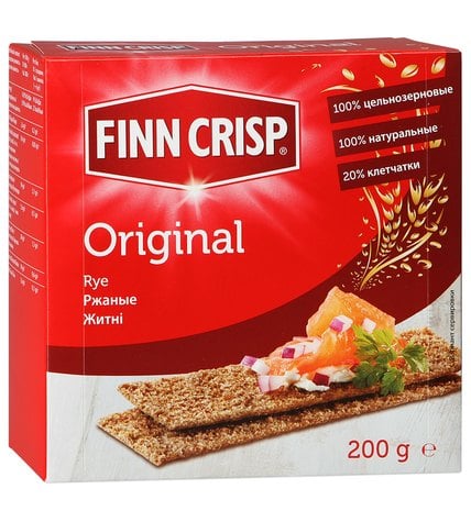 Сухарики Finn Crisp ржаные 200 г