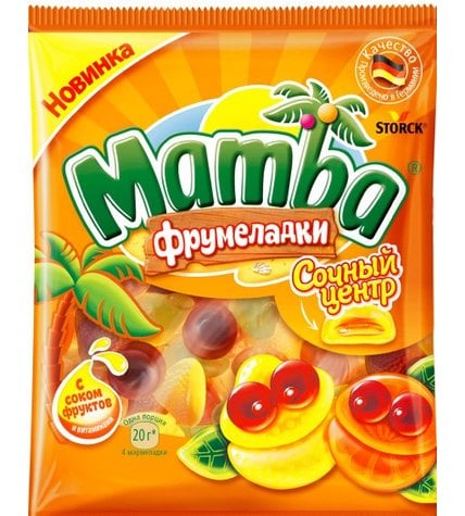 Жевательные конфеты Mamba сочный центр