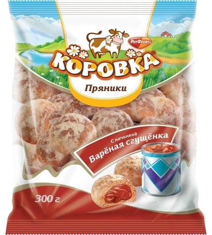 Пряники Коровка с начинкой Вареная сгущенка