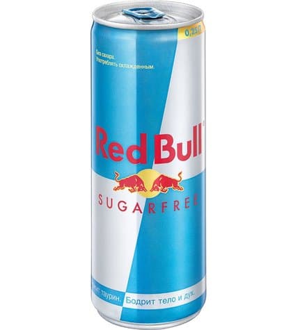 Напиток Red Bull энергетический без сахара