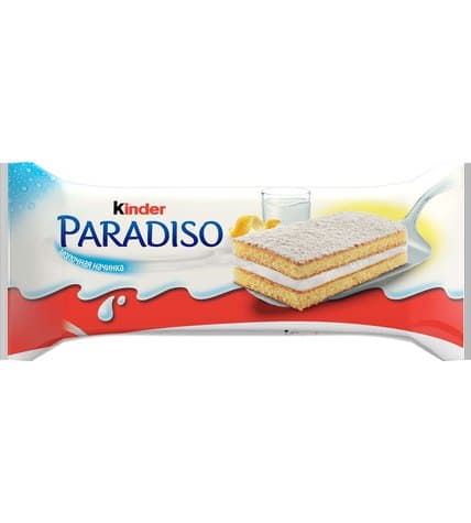 Бисквит Kinder Paradiso с молоком