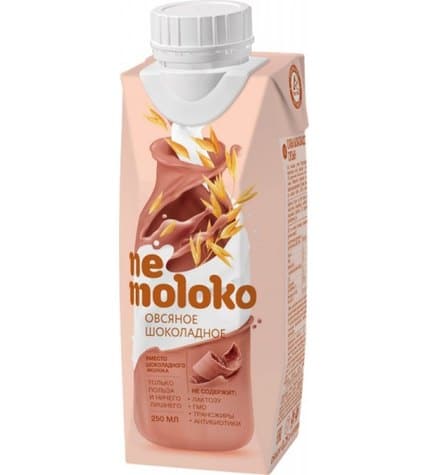 Овсяный напиток Nemoloko шоколадный 3,2% 250 мл