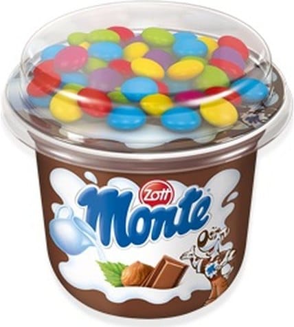 Десерт Monte Top Cup шоколадный с драже