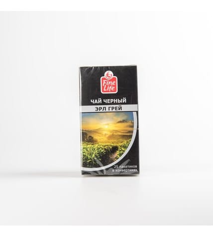 Чай черный Fine Life в пакетиках 1,8 г 25 шт