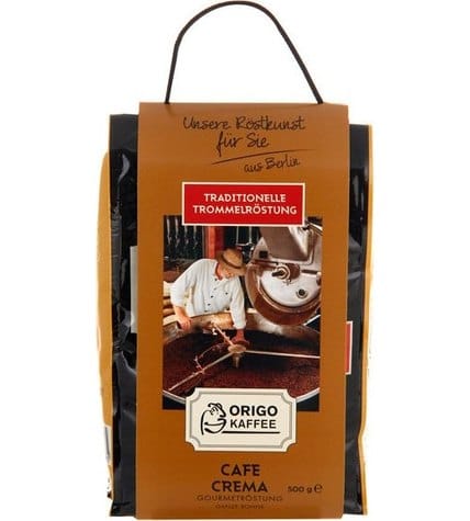 Кофе Origo Kaffee Cafe Crema Gourmetröstung в зернах 500 г