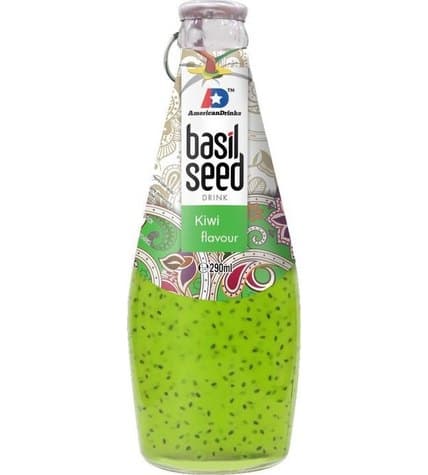 Сокосодержащий напиток Basil Seed со вкусом Киви и семена базилика 290 мл