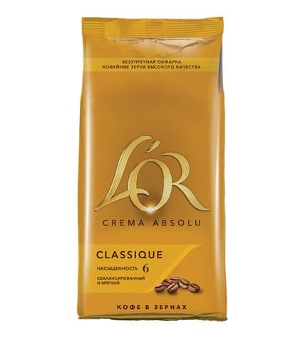 Кофе в зернах L'Or Crema Absolu Classique 1 кг