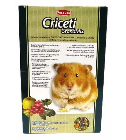 Корм Padovan Grandmix Criceti для хомяков и мышей 1 кг