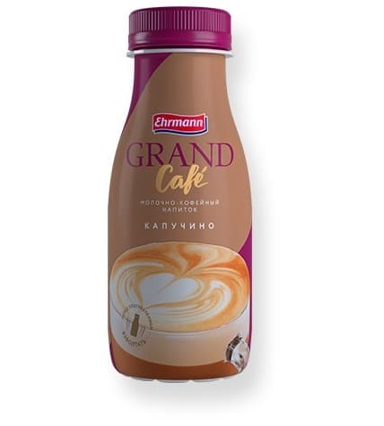 Молочно-кофейный напиток Ehrmann Grand Cafe Капучино 260 г