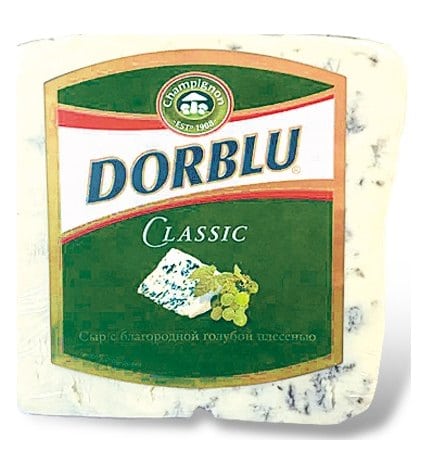 Сыр мягкий Dorblu Classic с голубой плесенью 50% 250 г