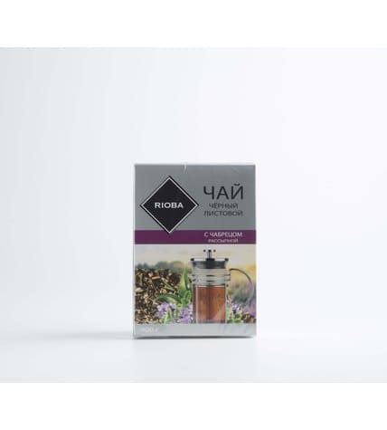 Чай черный Rioba с чабрецом листовой 400 г