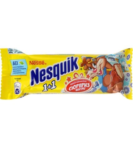 Батончик Nesquik Duo с какао-нугой 28 г