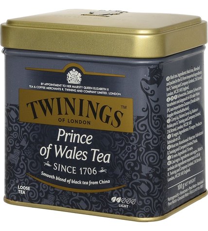 Чай черный Twinings Prince of Wales листовой 100 г