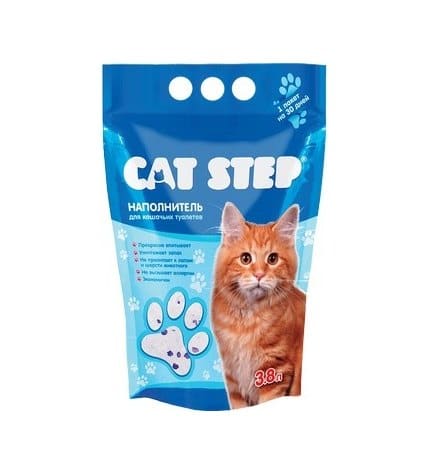 Наполнитель для туалета Cat Step силикагелевый