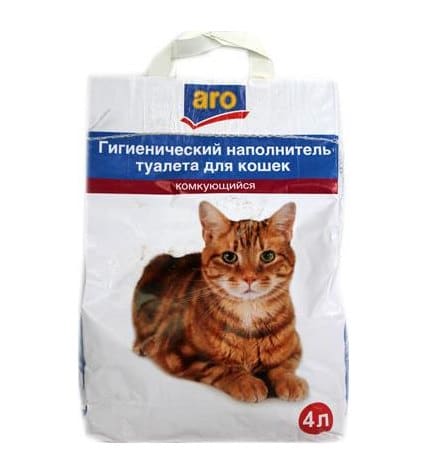 Наполнитель для кошачьего туалета Aro 4 л