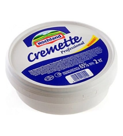 Творожный сыр Hochland Cremette Professional 65% 2 кг