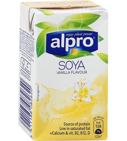 Соевый напиток Alpro Soya ванильный 1,7% 250 мл