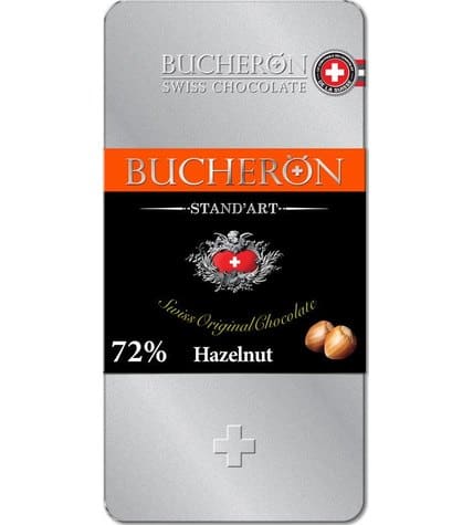 Шоколад Bucheron горький с фундуком 72%
