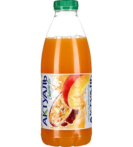 Сывороточный напиток Актуаль персик - маракуйя с соком 0% 930 мл