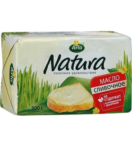 Сливочное масло Arla Natura 82 % 500 г