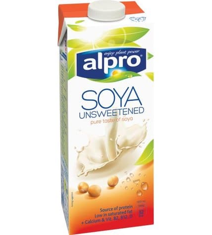 Соевый напиток Alpro Soya Unsweetened 1,8% 1 л