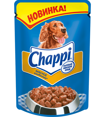 Корм для собак Chappi мясное изобилие
