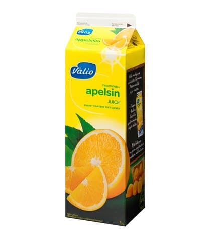 Сок апельсиновый Valio Apelsin с витамином С