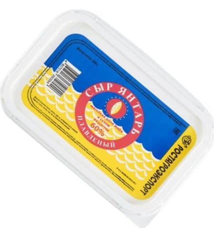 Плавленый сыр РостАгроЭкспорт Янтарь 60% 200 г