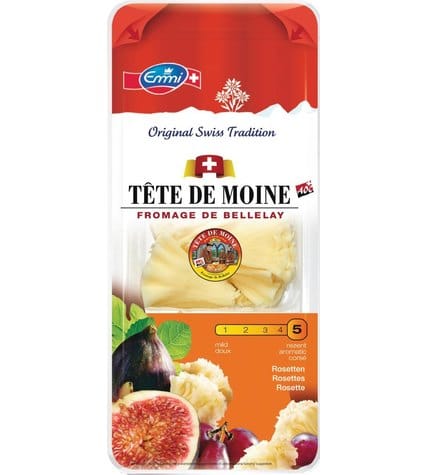 Сыр полутвердый Emmi Tete de Moine нарезка 51% 100 г