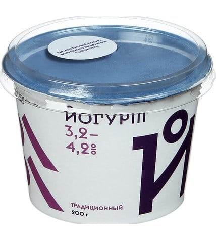 Йогурт Братья Чебурашкины традиционный 3,2 - 4,2% 200 г