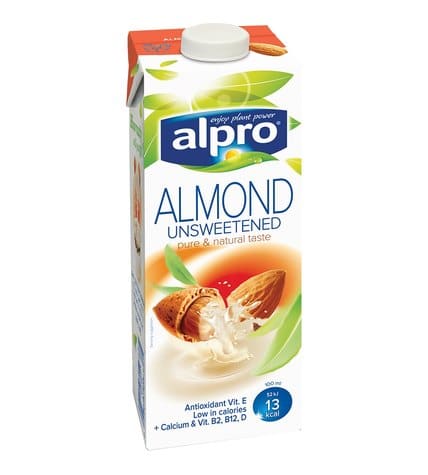 Миндальный напиток Alpro Almond без сахара 1,1% 1 л