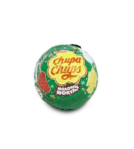 Шар Chupa Chups шоколадный с тематическим сюрпризом-игрушкой внутри