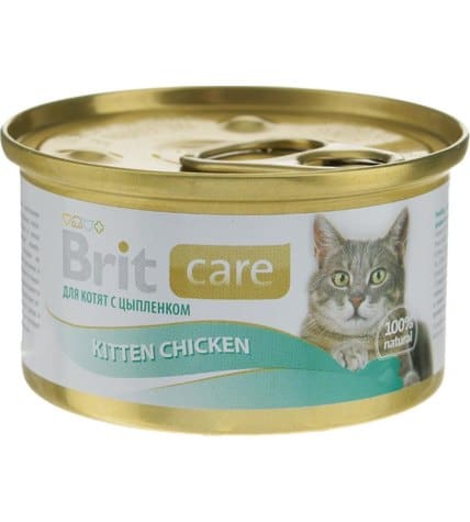 Консервы Brit care для котят с цыпленком