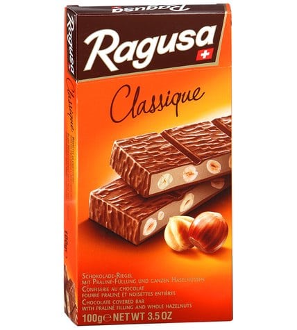 Молочный шоколад Ragusa с трюфелем и орехом