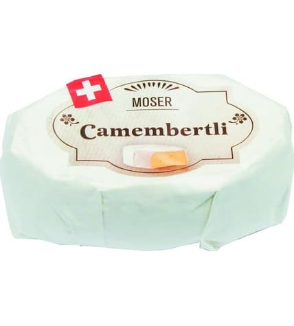 Сыр мягкий Moser Camambertli с белой плесенью 50% 125 г