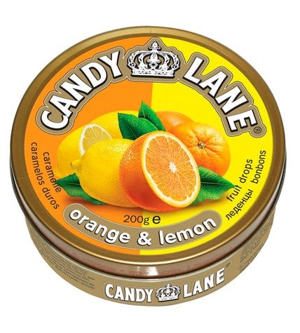 Леденцы Candy Lane апельсин лимон