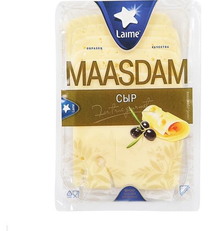 Сыр полутвердый Laime Maasdam 45% 150 г