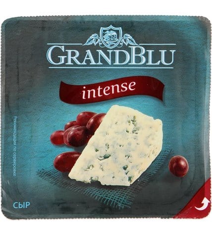 Сыр мягкий GrandBlu Intense с голубой плесенью 50% 140 г