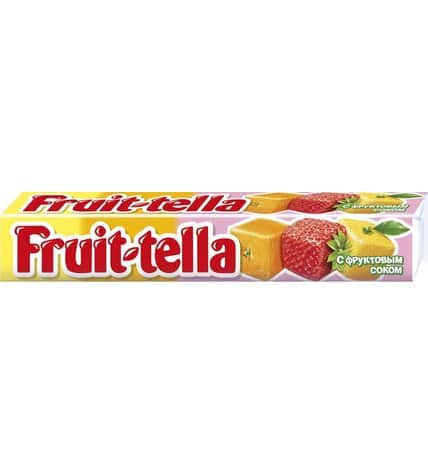 Конфеты Fruittella жевательные ассорти