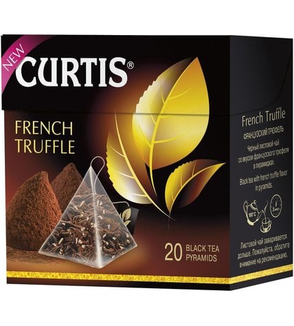 Чай черный Curtis French Truffle в пирамидках 1,8 г 20 шт