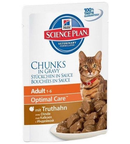 Консервы Hill's Science Plan для кошек с индейкой