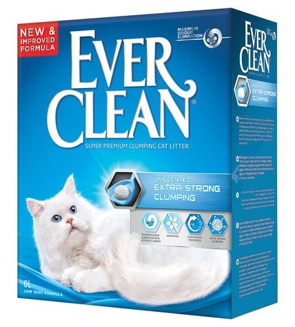 Наполнитель Ever Clean Unscented для кошачьего туалета без ароматизаторов